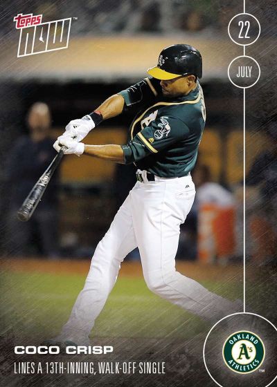 2016 Topps Now #276 Coco Crisp