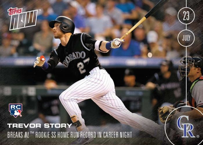 2016 Topps Now #279 Trevor Story