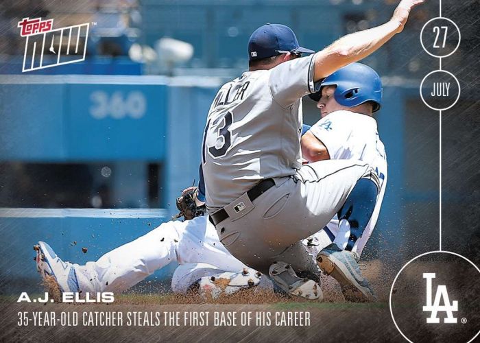 2016 Topps Now #290 A.J. Ellis