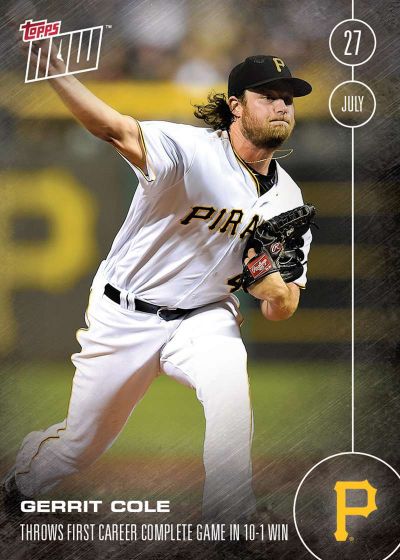 2016 Topps Now #292 Gerrit Cole