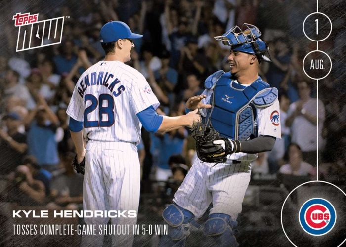 2016 Topps Now #305 Kyle Hendricks
