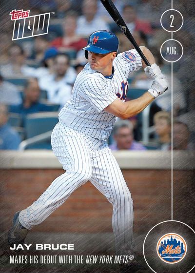 2016 Topps Now #309 Jay Bruce