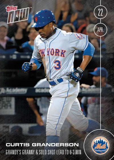 2016 Topps Now #31 Curtis Granderson
