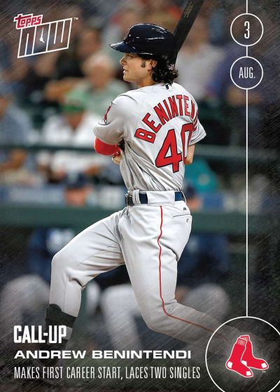 2016 Topps Now #312 Andrew Benintendi