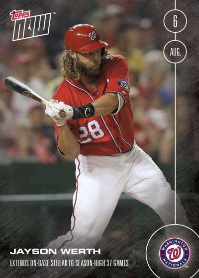 2016 Topps Now #326 Jayson Werth