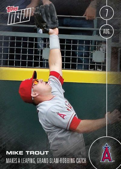 2016 Topps Now #328 Mike Trout