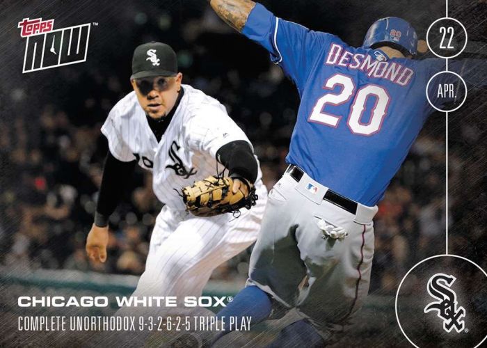 2016 Topps Now #33 White Sox Jose Abreu