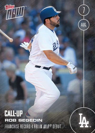 2016 Topps Now #332 Rob Segedin