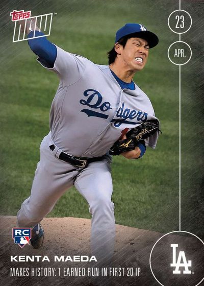 2016 Topps Now #35 Kenta Maeda