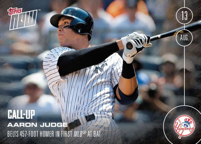 2016 Topps Now #353 Aaron Judge