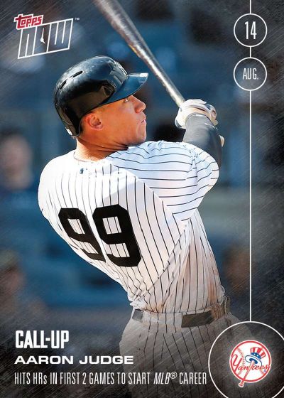 2016 Topps Now #356 Aaron Judge