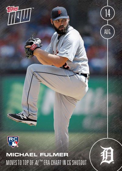2016 Topps Now #357 Michael Fulmer