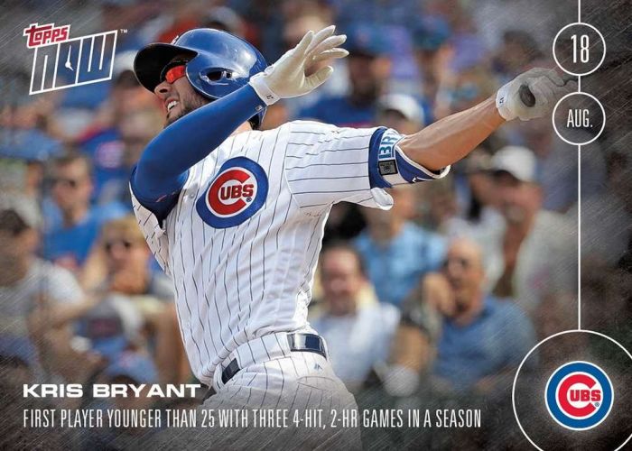 2016 Topps Now #370A Kris Bryant