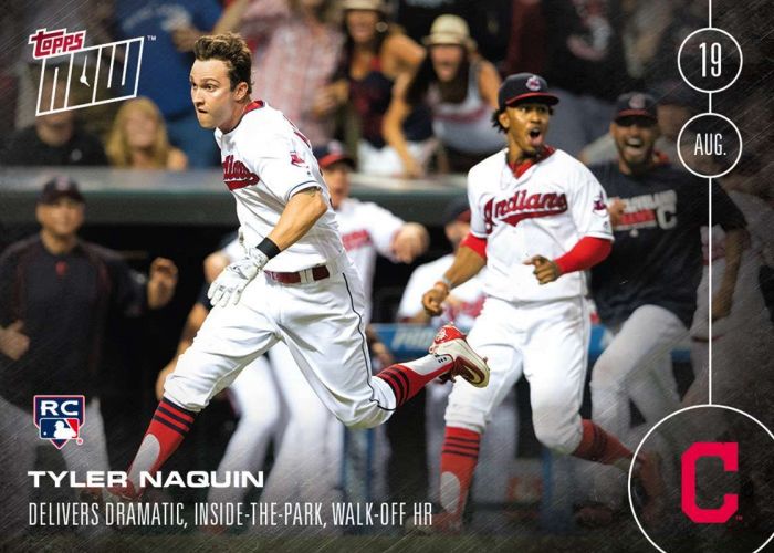 2016 Topps Now #372 Tyler Naquin