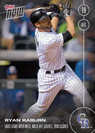 2016 Topps Now #376 Ryan Raburn