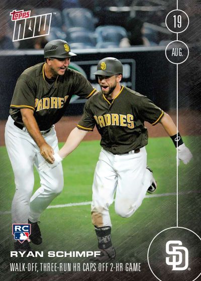 2016 Topps Now #377 Ryan Schimpf