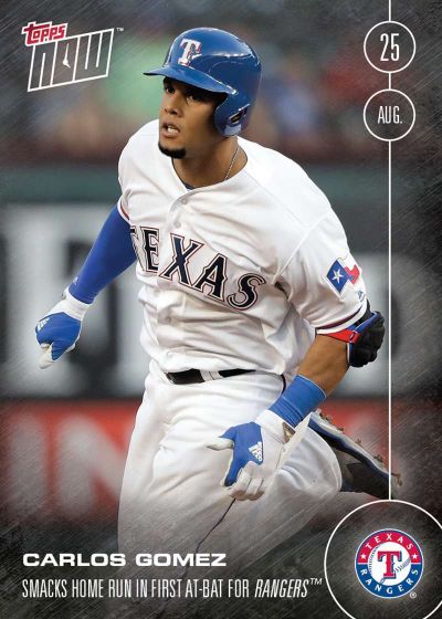 2016 Topps Now #392 Carlos Gomez