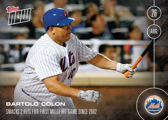 2016 Topps Now #396 Bartolo Colon