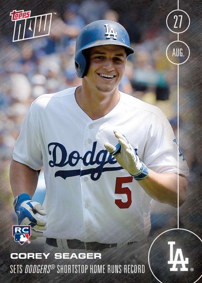 2016 Topps Now #399 Corey Seager