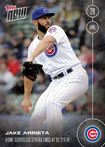 2016 Topps Now #40 Jake Arrieta