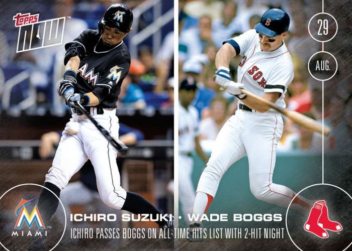 2016 Topps Now #404 Ichiro Suzuki