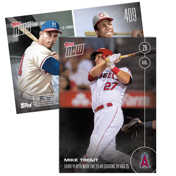 2016 Topps Now #409 Mike Trout