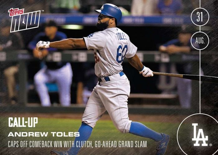 2016 Topps Now #413 Andrew Toles
