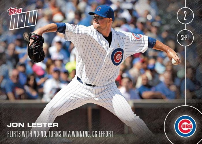 2016 Topps Now #416 Jon Lester