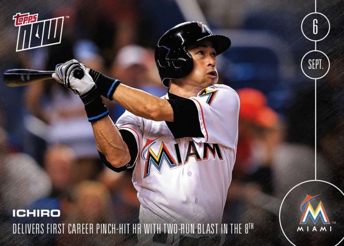 2016 Topps Now #430 Ichiro Suzuki