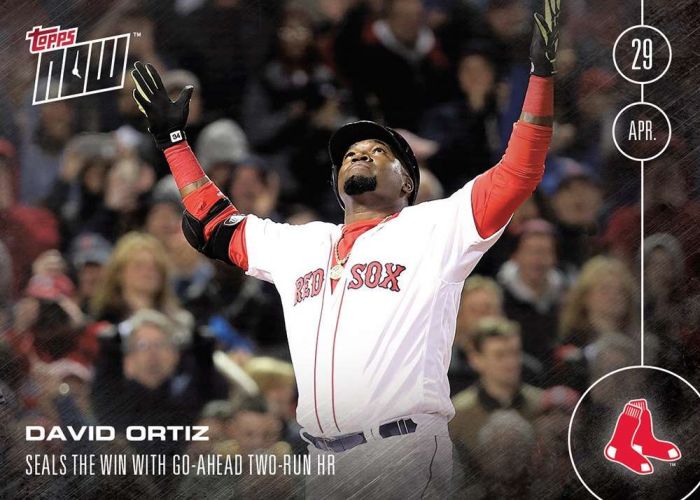 2016 Topps Now #44 David Ortiz