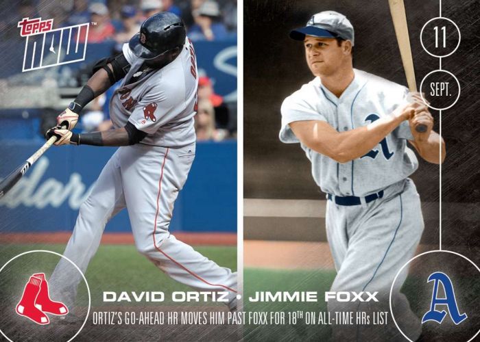 2016 Topps Now #445 David Ortiz