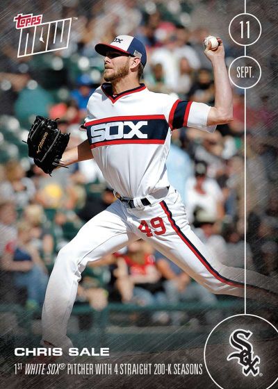 2016 Topps Now #446 Chris Sale