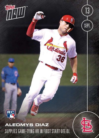 2016 Topps Now #452 Aledmys Diaz