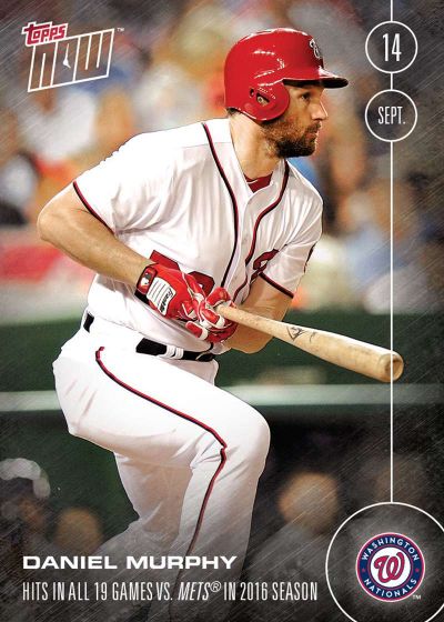 2016 Topps Now #455 Daniel Murphy