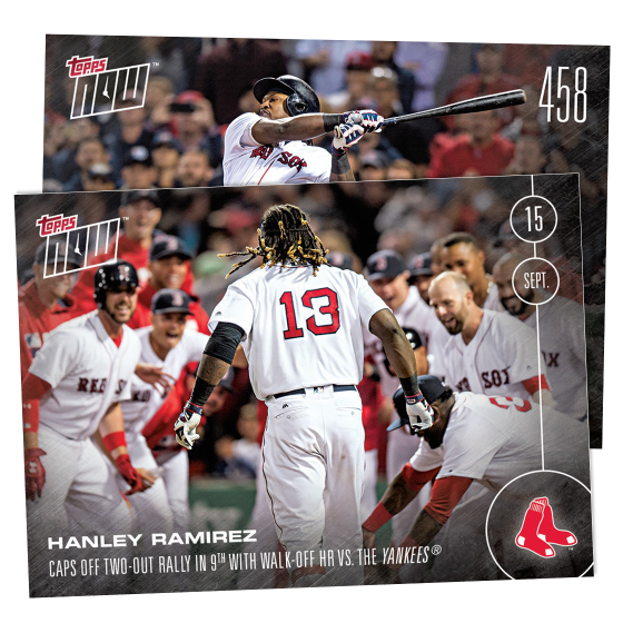 2016 Topps Now #458 Hanley Ramirez