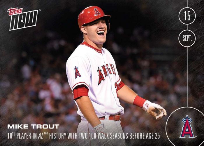 2016 Topps Now #459 Mike Trout