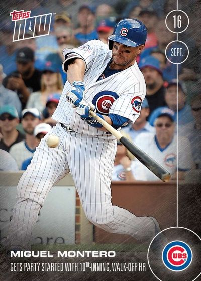 2016 Topps Now #461 Miguel Montero