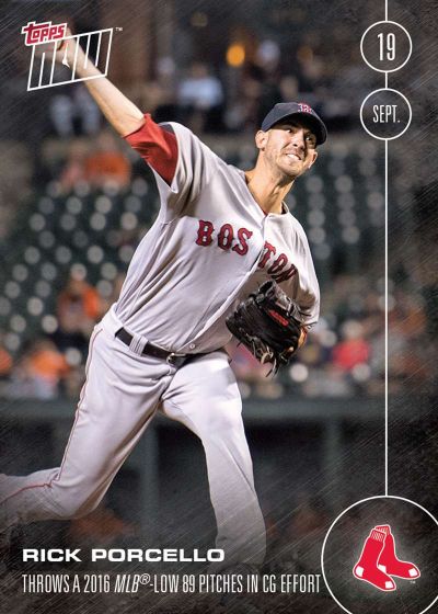 2016 Topps Now #476 Rick Porcello