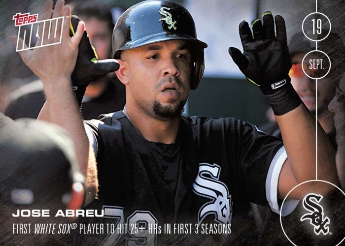 2016 Topps Now #477 Jose Abreu