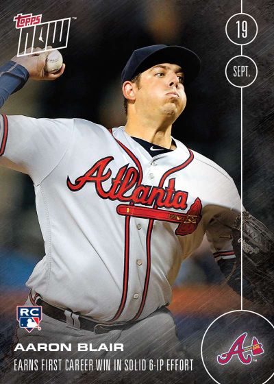 2016 Topps Now #479 Aaron Blair