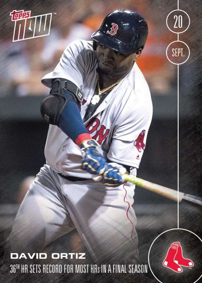 2016 Topps Now #482 David Ortiz
