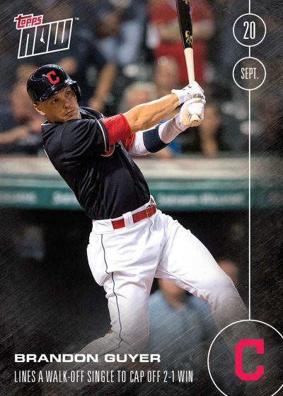 2016 Topps Now #484 Brandon Guyer