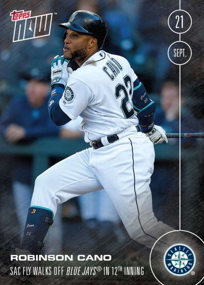 2016 Topps Now #487 Robinson Cano