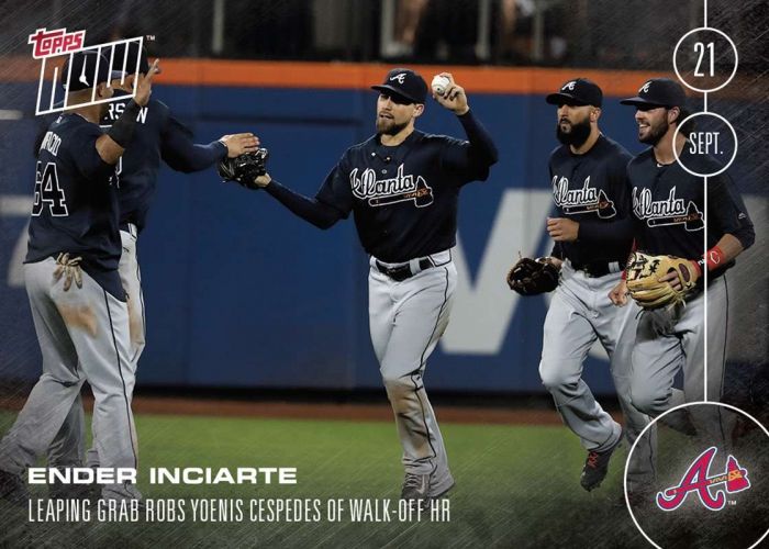 2016 Topps Now #489 Ender Inciarte