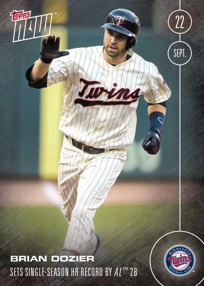 2016 Topps Now #491 Brian Dozier