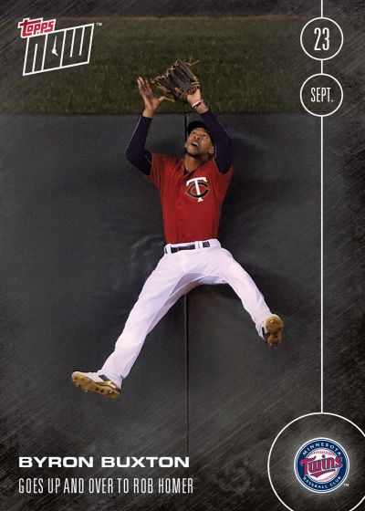 2016 Topps Now #493 Byron Buxton
