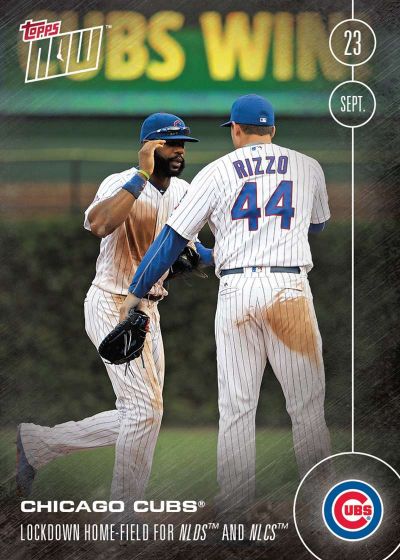 2016 Topps Now #497 Chicago Cubs