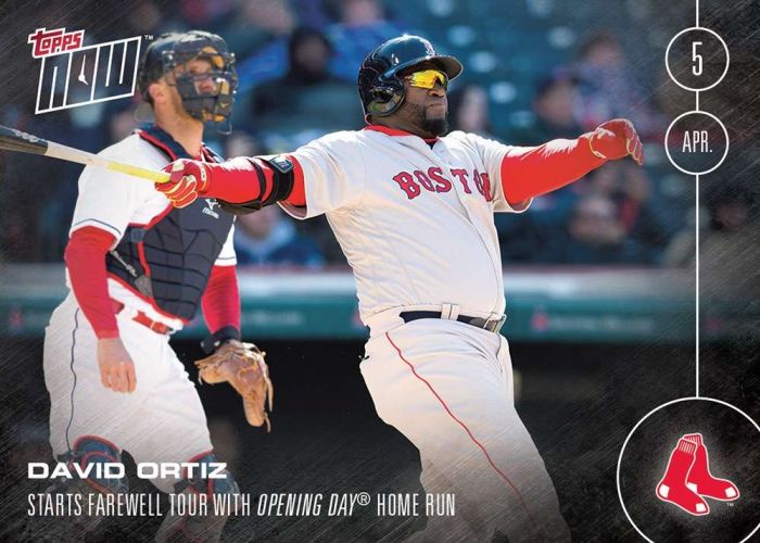 2016 Topps Now #5 David Ortiz