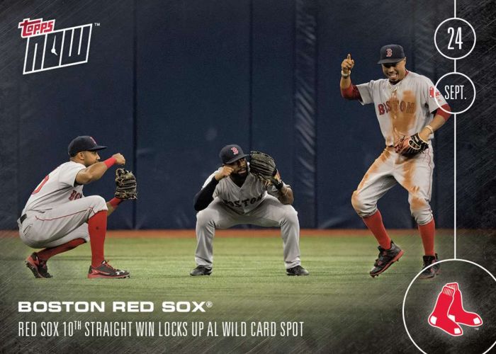 2016 Topps Now #500 Red Sox