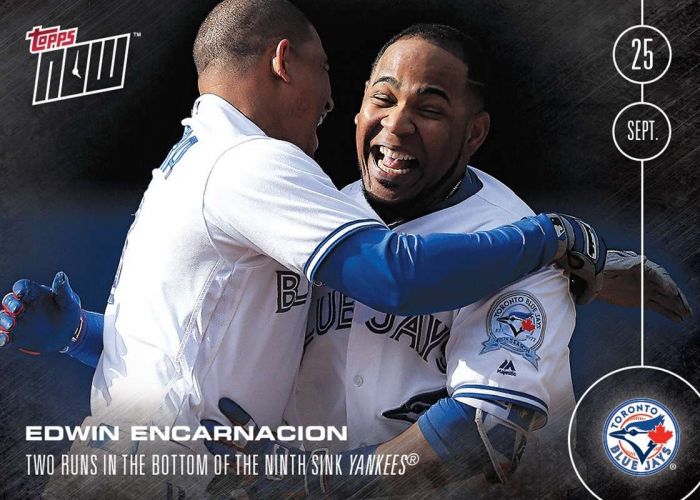 2016 Topps Now #502 Edwin Encarnacion
